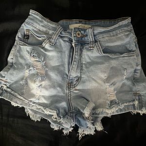 jean shorts